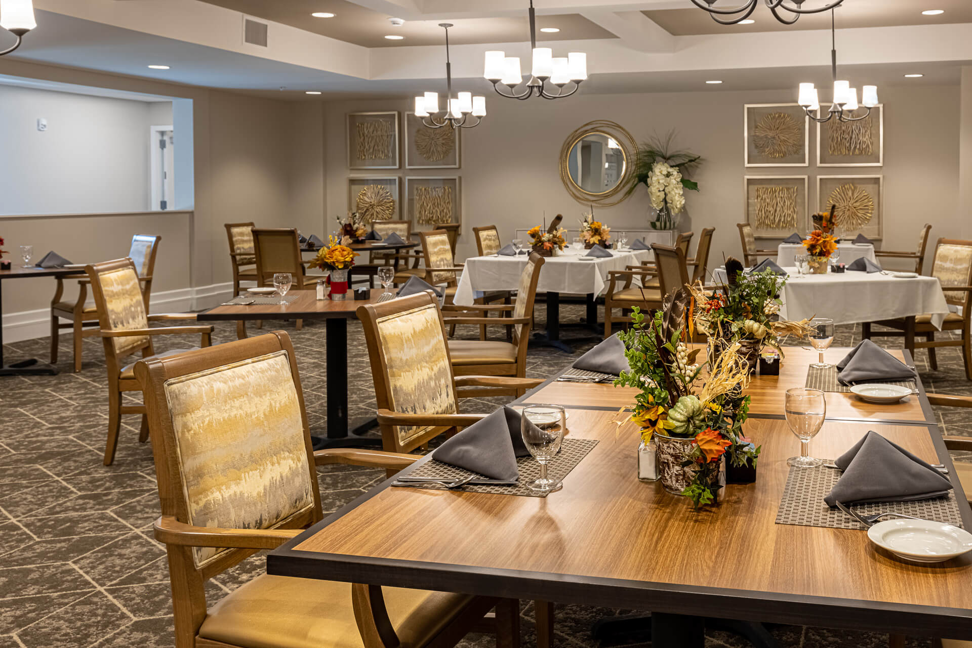 dining room area